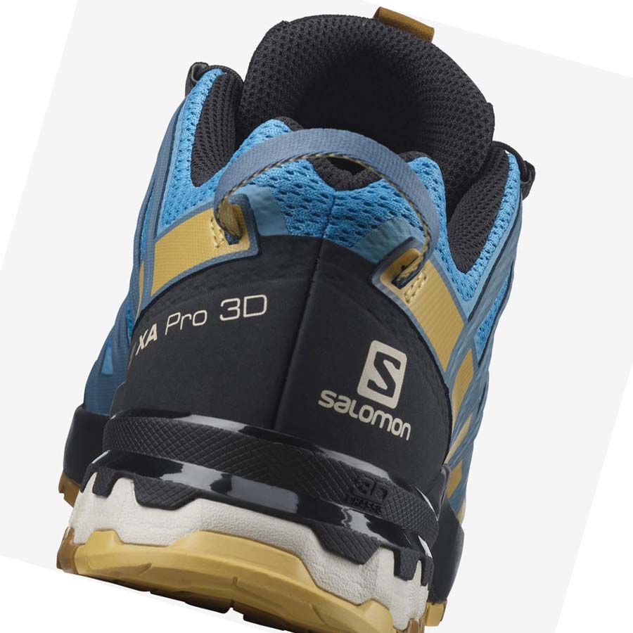 Salomon XA PRO 3D v8 Trail Futócipő Férfi Kék | HU 2098GSO